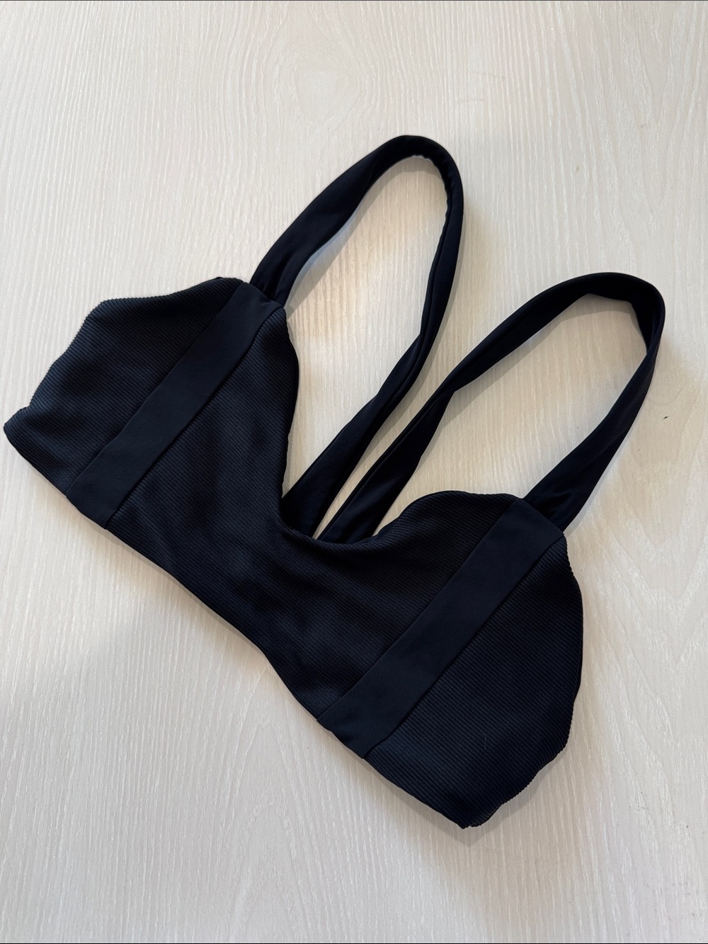 Boys + Arrows Black Bralette Bikini Top